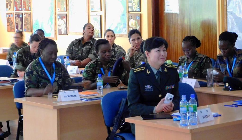 UTRIKESMINISTERIETS PUBLIKATIONSSERIE 2/2018 Utbildning för fredsbevarare ordnad av FN, Nairobi, Kenya 2016.