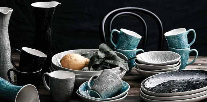 3620 svart 3621 ljusgrå 3622 turkos Strl: 30x10,5 cm Förp: presentkartong Pris 1-49 st 349 SEK Pris vid 50 st 319 SEK ARABICA MUGGSET Mugg utan öra i