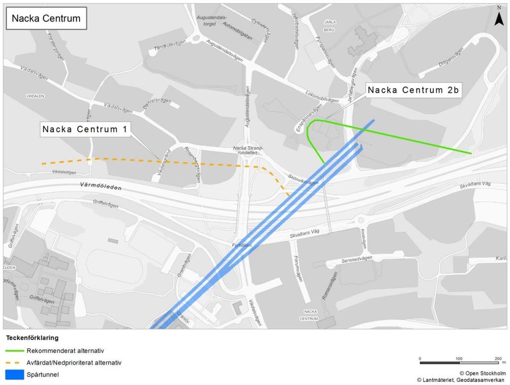 Den samlade bedömningen är att nummer 1 Järlaleden Brandstation rekommenderas för fortsatt projektering och utredning.