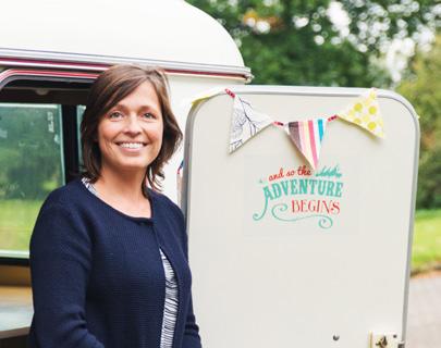 Caravanity en annan sida av camping För de flesta är campinglivet förknippat med resor och
