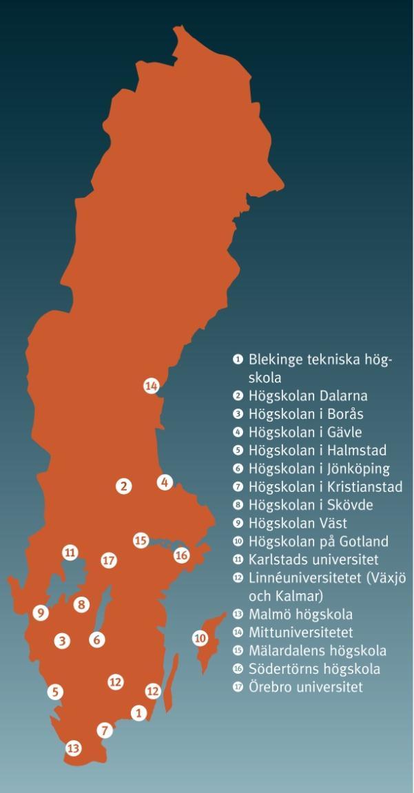 BILD 5 2012-11-16 Tillväxtmöjlighet Sveriges 17 nya universitet och högskolor - med sin