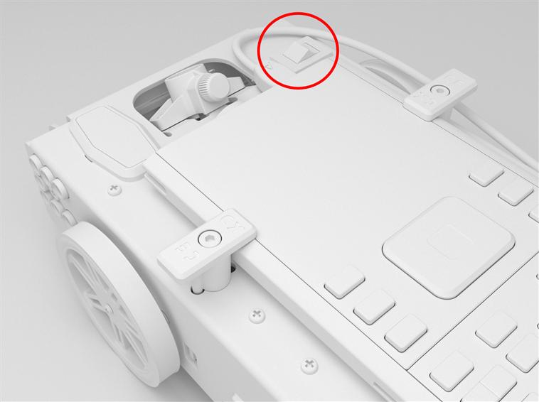 Charger. Obs: Batterinivåindikatorn lyser med fast grönt sken när batteriet är fulladdat.