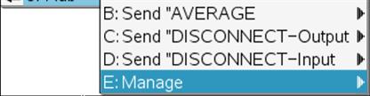eval( Rover (RV)... Send("CONNECT-Utgång... Send("CONNECT-Igång.. Portar... Send("RANGE... Send("AVERAGE... Send("DISCONNECT-Utgång... Send("DISCONNECT-Ingång... Hantera... Send("SET.
