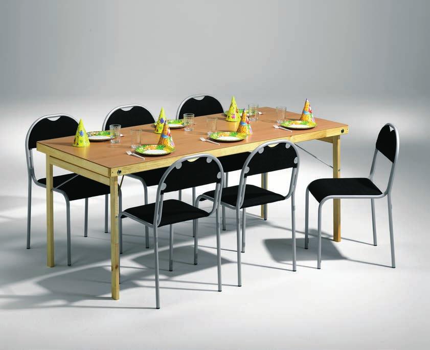 Fällbart partybord Vagn till 10 st.