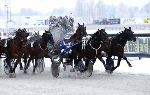 Leka svarade för en rejäl insats när hon tog karriärens andra seger under fredagskvällen. Trots ett lopp utvändigt ledaren kunde hon avgöra säkert sista biten.