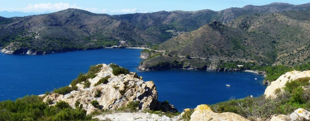 Costa Brava, Figueres Llançà, 7 nätter 1(7) Vandra i Spanien Utsikt över Montjoi från Torre de Norrfeu Costa Brava, 7 nätter Figueres Llançà, 6 vandringsdagar Costa Brava bjuder på variationsrik
