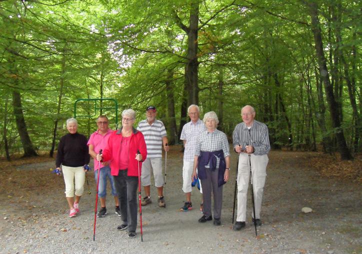 Gymnastiken rullar på, Skivarpsgruppen har ökat med flera medlemmar medan