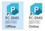 Om din tidigare version använde sig av PC-DMIS Inställningar ska du göra följande när du ska använda de tidigare inställningarna från programvaran: a. Stäng PC-DMIS 2017 R2 b.