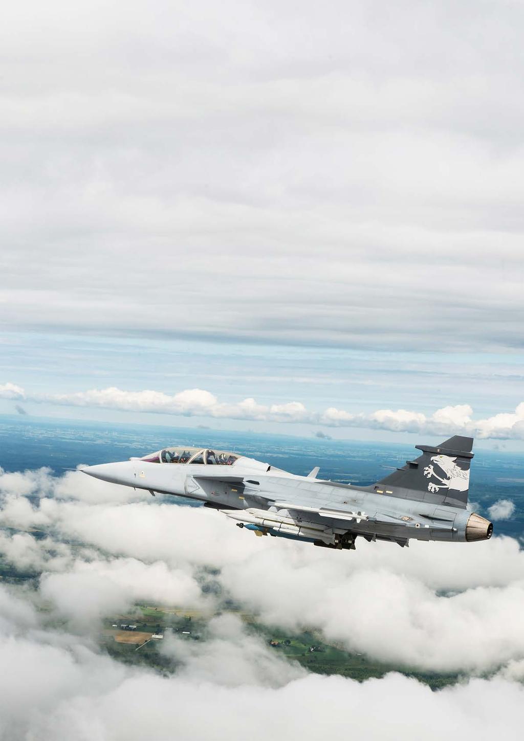 Ännu ett steg i det långsiktiga partnersamarbetet mellan Saab och Brasilien Efter två år av fokus på teknik överföringsprogrammet för utveckling av Gripen etablerar Saab nu tillverkning i Brasilien