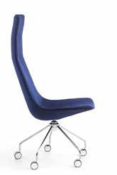 Designer Gunilla Allard Stol 4-ben, snurrstativ / Chair 4-legs, swivel base