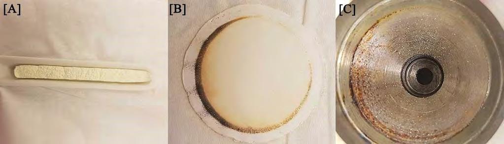 This was done by adding an excessive amount of solid iodine inside the gas trap and then placing the gas trap on a heating plate, allowing constant volatilization of iodine. 4.6.3.
