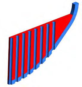 ratio, (ii) surface area (in contact with the debris bed) to volume ratio, and (iii) mechanical