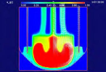 Temperature of porous debris Figure 3-36: