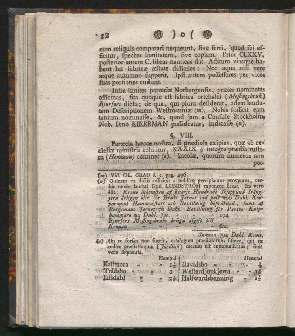 * l2 fü } O ( cumreliquis eomparari nequeunt, fivé ferri, 'quod ibi efficitur, fpe&es bonitatem, five copiam. Prior CLXXV. pofterior autem C, libras nauticas dat.