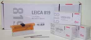 Engångsblad av hårdmetall för Leica TC-65 är särskilt utvecklade för rutinmässig snittning av hårda material.