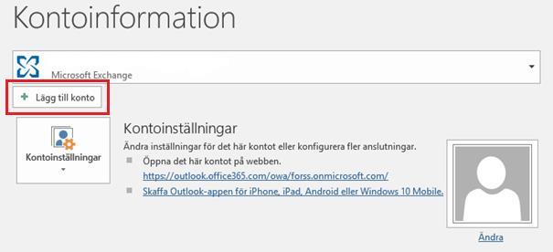 Sida 2 (9) Steg 1 Starta Outlook 2016 och öppna konfigurationsguiden Starta programmet Starta programmet Microsoft Outlook 2016.