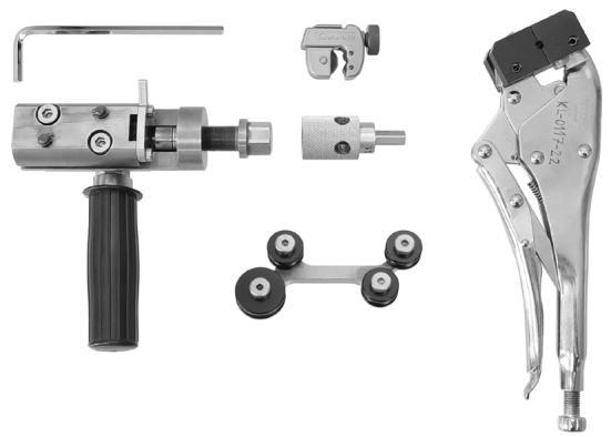 KL117-20 231000 KL117-2 rörskoningsverktygsats KL117-23 KL117-23 KL117-22 För koning av nya