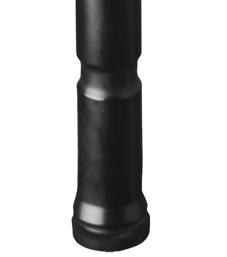 www.delaval.se DeLaval Harmony TM Plus Spengummi 75 mm 4 1 3 5 2 1. Kragöppning 2. Tjocklek läpp 3. Spengummicylinder (75 mm) 4. Spengummihuvud 5.