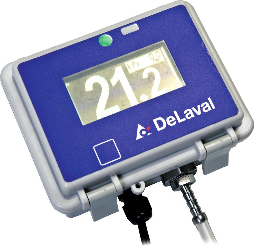Tillförlitlig service DeLaval servicemonitor SM100 kan jämföras med en miniatyrdator med ett tillförlitligt minne, en effektiv övervakare som ger dig trygghet.