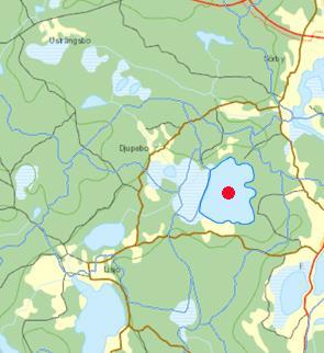 KÖPINGSÅN-KÖPINGSVIKEN 1 Bilaga Vattenkemi, tabeller K 3 Glåpen Koordinater (RT 9): X, Y 1519 Avrinningsområde 1,3 km Markanvändning Procent Jordbruksmark Sjöyta, ha 7 Kärr Medeldjup, m 1, Mosse