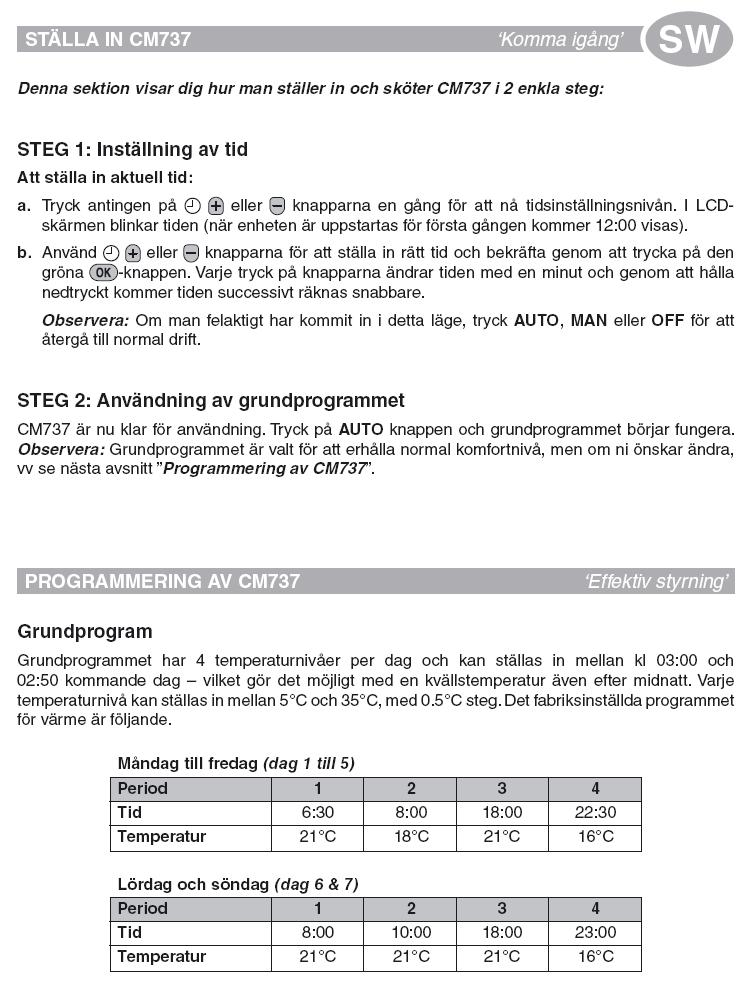 3.2 Programmering av