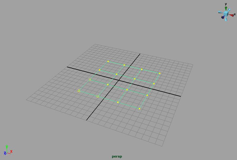 NURBS v u