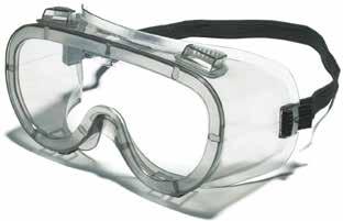 ÖGON Skyddsglasögon ZEKLER 33 Skyddsglasögon avsedda att passa utanpå befintliga glasögon. Lins av polykarbonat. Brett synfält och god ventilation. Kan bäras över vanliga glasögon.