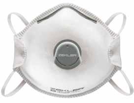 ANDNING Filtrerande halvmask ZEKLER 1302V FFP2 Bekväm filtrerande halvmask i modern design. Effektivt filtermaterial som ger lågt andningsmotstånd.