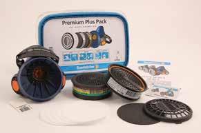 5533-23015 Partikelfilter SR 510 P3 Vit H02-1312 ST 5533-00625 Förfilter 221 H02-0312 ST 80 Halvmask SUNDSTRÖM SR 90-3 M/L Basic Pack Förpackad i förvaringsbox för dammfri förvaring.