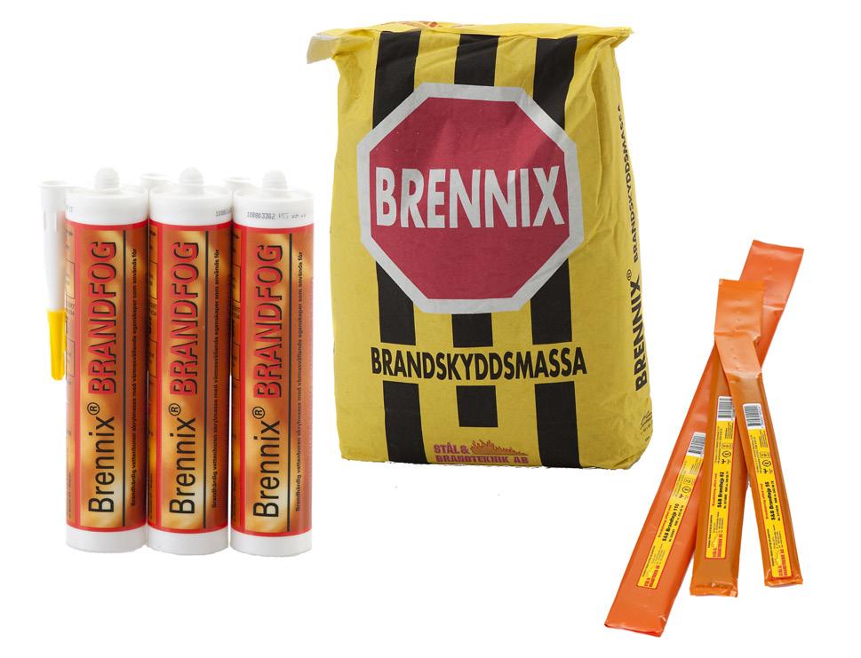 Brandtätningar för LK Universalrör med produkter från Stål och Brandteknik För brandtätningar av nedanstående installationsexempel med LK PE-X och PAL Universalrör hänvisar vi till typgodkända