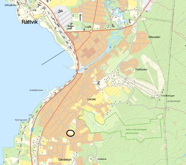 1 BAKRUND En ny detaljplan för Lerdal 13:6, Rättviks kommun, ska tas fram. Detaljplanen ska utreda förutsättningarna för att skapa 6-8 nya tomter för småbostadshus.