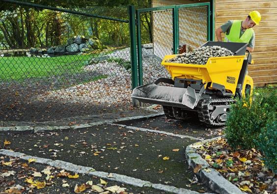 För ett ännu bredare användningsområde kan du utrusta DT12 med hjälphydraulik,