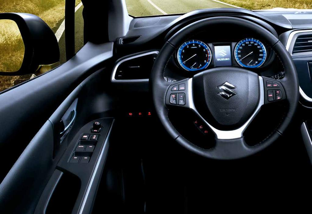 VÄLKOMMEN IN Nya SX4 S-CROSS är designad för att ge dig full kontroll bakom ratten.