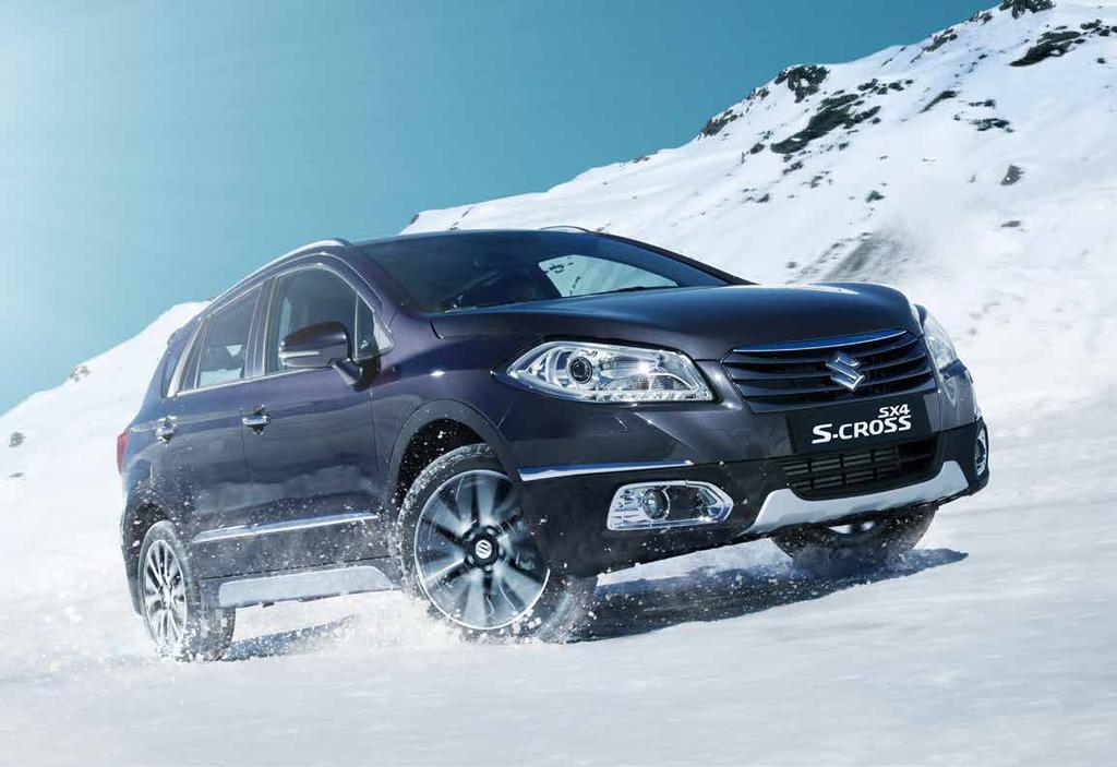 ALLGRIP För optimalt grepp vid olika väderförhållanden är SX4