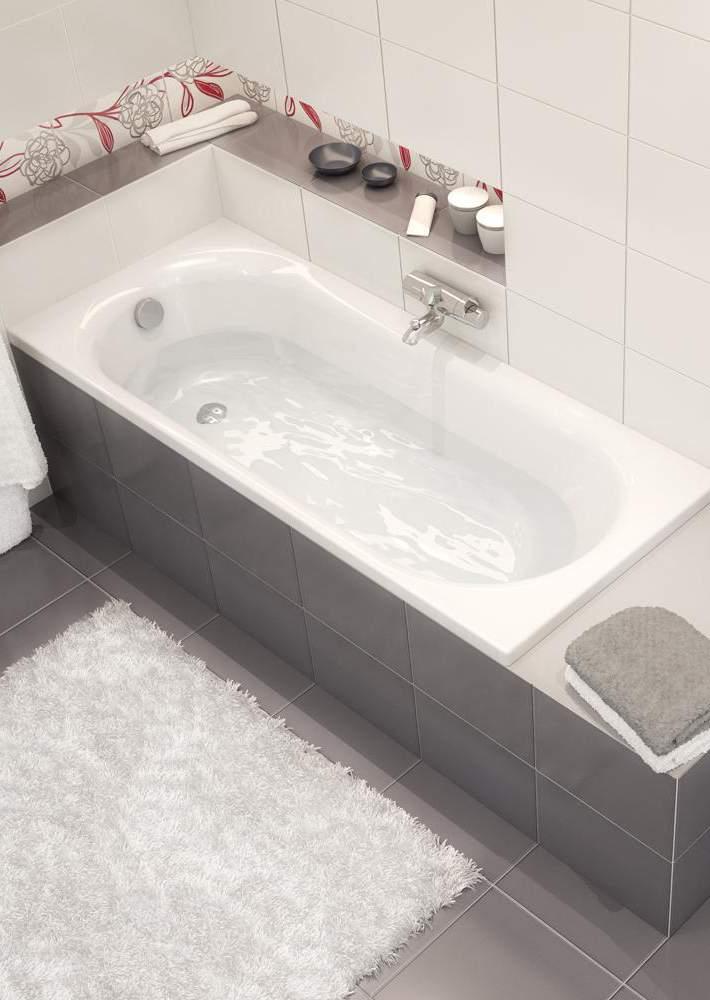 SILVER BATHTUBS 12 OCTAVIA RECTANGULAR BATHTUB 150x70