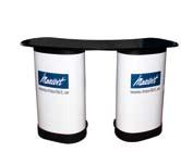 Maxibit diskar & podium All-in-One svart/trä komplett med bild. All-in-One dubbel svart/trä, komplett med två bilder. All-in-One dubbel svart/trä, komplett med en bild.