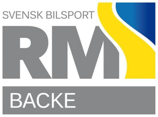 Mästerskapsregler SM / RM Backe 2018 Detta dokument innehåller mästerskapsregler för SM i Backe, uppdelat i två avsnitt: A. Tävlingsregler B.