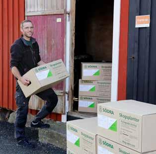 Plantlogistiksystem Sedan några år tillbaka har Södra ett nytt plantlogistiksystem.