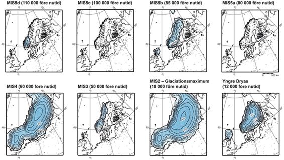 2017-09-12 43 Missvisande klimatmodeller Mörner: SKB:s klimatscenario är mycket svagt underbyggt och grovt missvisande. Under de sista 400.000 åren har vi haft 4 stora istider.