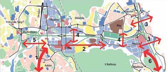 T r a f i k 40 Mål och strategier Kommunernas översiktsplaner redovisar mål och strategier för markanvändning.