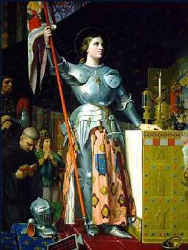 Ingres, Jeanne d Arc, hqp://www.