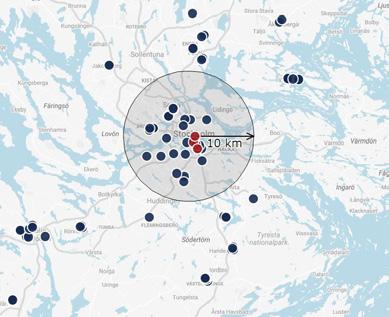 SEK/kvm/år Total portfölj 1 apr 1 245 1 290 Försäljning 1 0 Jämförbar portfölj 1 apr 1 246 1 290 Ökning i jämförbar portfölj 32 46 - Ökning i procent 2,5 3,5 Jämförbar portfölj 1