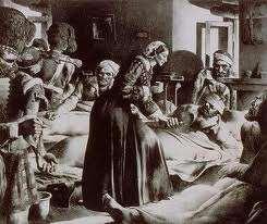 Florence Nightingale 1820-1910 Förbättrade hygienen på ett