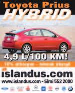 Hybridbílar eru nú fáanlegir frá fjölmörgum framleiðendum: Chevrolet, Ford, GMC, Honda, Lexus, Mazda, Mercury, Saturn, Toyota o.fl. www.islandus.com.