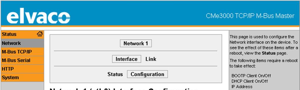 Klicka på Configuration för att ändra