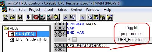 QuickShutdown är aktiv esups_waitforrecover: väntar i 10s innan PowerOK går till igen (gäller endast då mode valts utan Shutdown) esups_waitforpoweroff: Väntar på att stänga av PC med UPS 8.