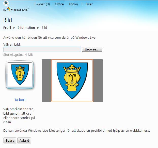 Födelsedatum () (så får dina vänner upp en signal när din födelsedag närmar sig).