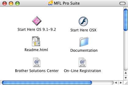 CD-skivans innehåll MFL-Pro Suite 1 CD-skivans innehåll MFL-Pro Suite Windows Installera MFL-Pro Suite Du kan installera programmet MFL-Pro Suite och multifunktionsdrivrutinerna.