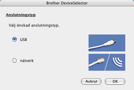 Steg 2 Installera drivrutin och programvara För användare av USB-gränssnitt För Mac OS X 10.2.4 eller senare Viktigt Kontrollera att du har gjort klart instruktionerna i steg 1 Installation av enheten på sidan 4-11.