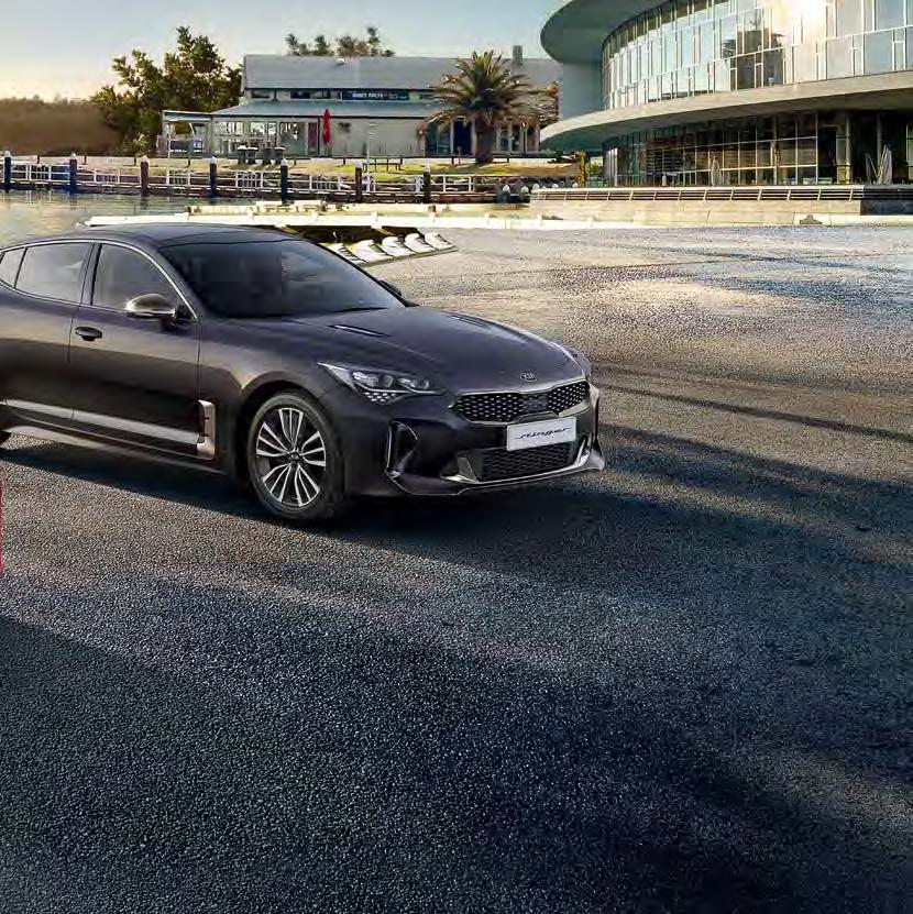 HITTA DEN STINGER SOM PASSAR DIN STIL Med den senaste prestandatekniken och i sann Gran Turismo-anda, kan vi garantera att alla versioner av Kia